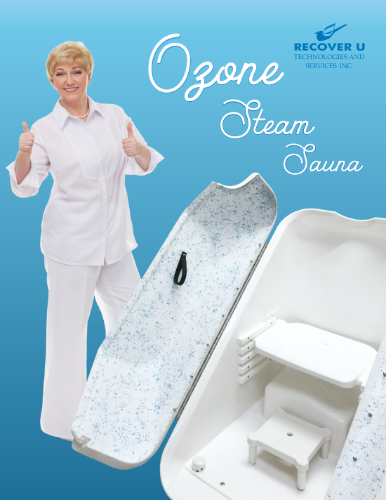 Ozone steam sauna Recover U Technologies and Services Inc.