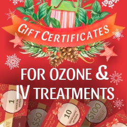 Gift certificates for ozone and IV treatments post image